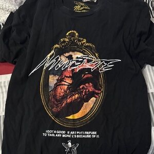 Munster Black Graphic Tee